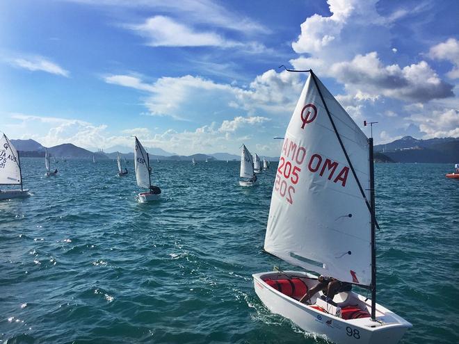 Day 1 – Oman – Optimist Asian and Oceanian Championships ©  Naomi Rebecca